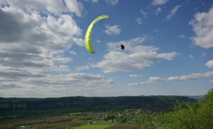 Parapente Dordogne Vallée perfectionnement vol stages formation sport tourisme activité Périgord Souillac Sarlat Brive